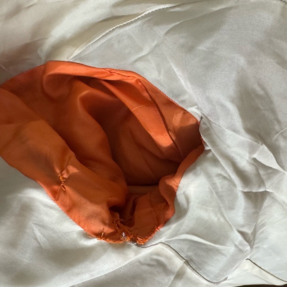 J. Crew vintage wool Brown Tweed Pea Coat with hood and  Fur Collar size 10 - Picture 11 of 11